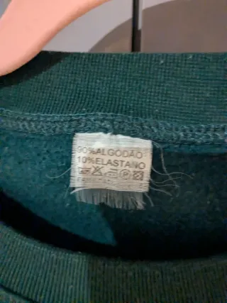 Sudadera Vintage Amarras Verde S