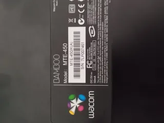 Tableta Digitalizadora Wacom Bamboo Negra