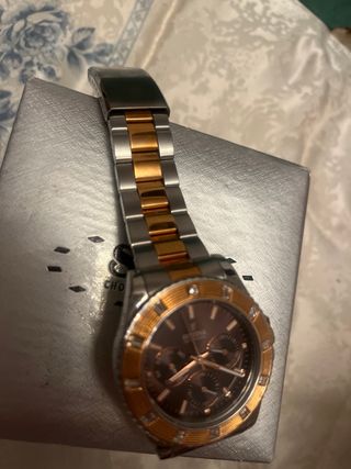 Reloj Festina Mujer Oro y Plata