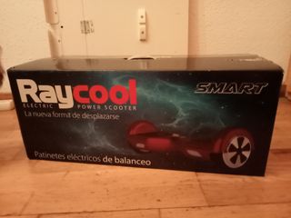 Patinete Eléctrico Balanceo Rojo