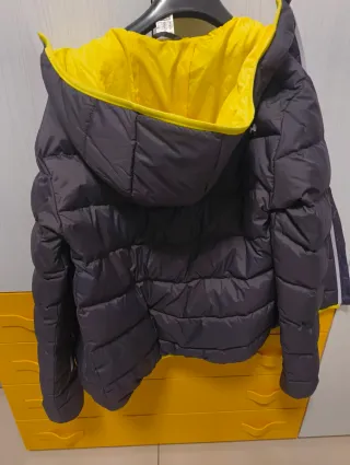 Giubbotto Quechua uomo grigio/giallo xs