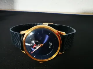 Reloj Lotus Mujer Minimalist Azul/Dorado