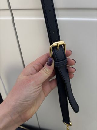 Bolso bandolera azul marino