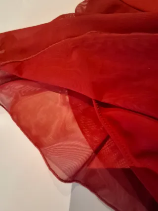 Maillot ballet niña rojo