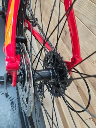 Bicicleta Merida Nine 60 Roja