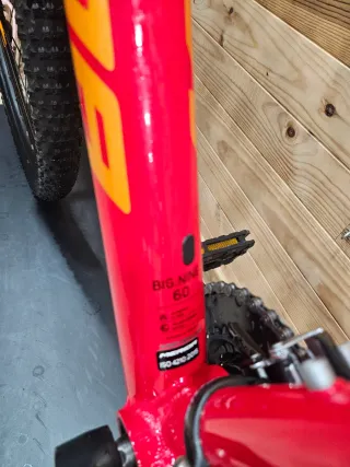 Bicicleta Merida Nine 60 Roja