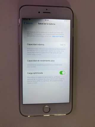 iPhone 6 Plus Plata/Blanco