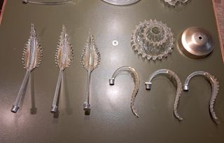 Lampadario in vetro di Murano