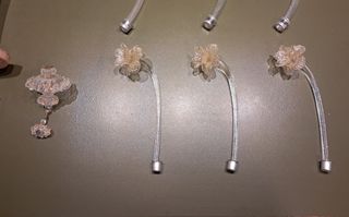 Lampadario in vetro di Murano