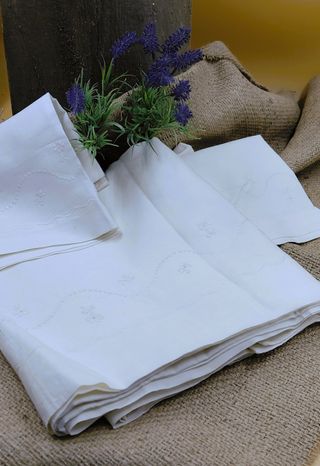 Parure Matrimoniale Vintage Bassetti Cotone