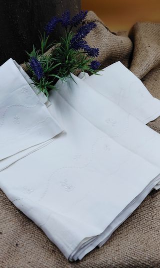 Parure Matrimoniale Vintage Bassetti Cotone