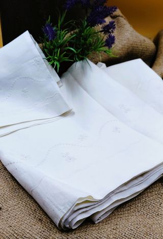 Parure Matrimoniale Vintage Bassetti Cotone