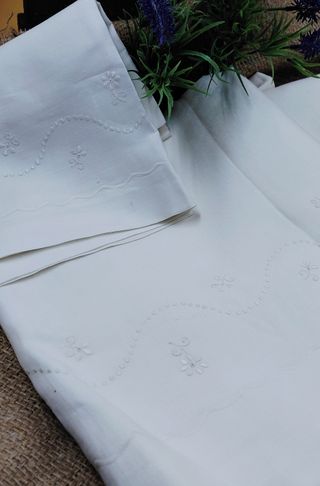 Parure Matrimoniale Vintage Bassetti Cotone