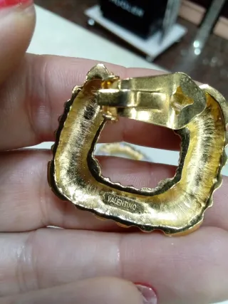 Orecchini Airoldi alta bigiotteria dorati