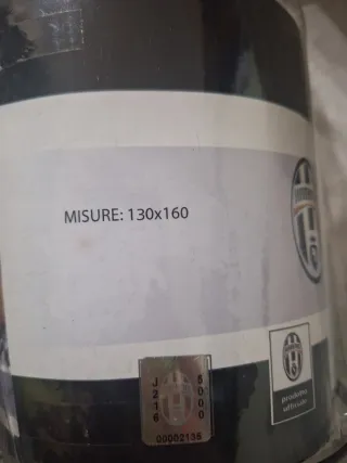 Coperta pile Juventus