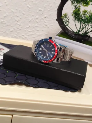 Reloj Naviforce Hombre Azul y Plateado