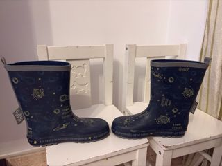 Botas de agua niño/a espacio