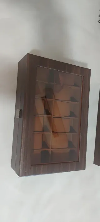Scatola porta orologi 12 posti