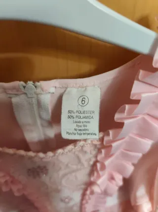 Disfraz Princesa Rosa Niña