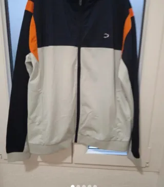 Chándal Hombre John Smith Azul y Naranja