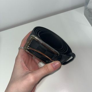 Cintura Louis Vuitton Nero/Grigio