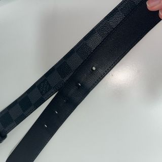 Cintura Louis Vuitton Nero/Grigio