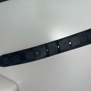 Cintura Louis Vuitton Nero/Grigio