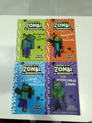 Diario de un Zombi de Minecraft – Lote 4 libros