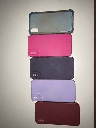 Fundas iPhone X (varios colores)
