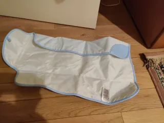 Porta pañales y cambiador bebé azul. Sin estrenar