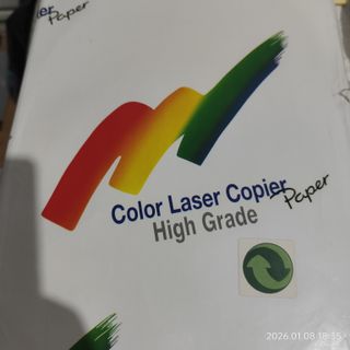 Carta bianca A4 da 105 gsm per stampanti laser e fotocopiatrici a colori Canon