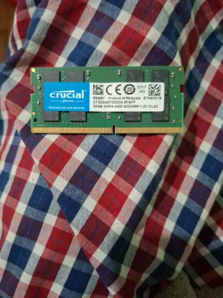 Crucial 32GB DDR4-3200 SODIMM RAM