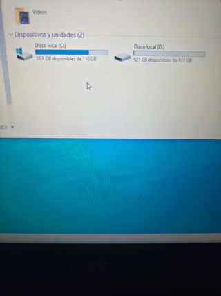 Portátil Gaming MSI GX60 3AE 1TB Windows 10 Pro