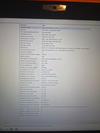 Portátil Gaming MSI GX60 3AE 1TB Windows 10 Pro