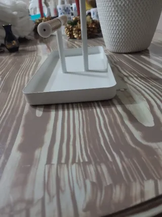 Expositor Pulseras y Relojes Dorado y Blanco