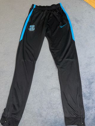Pantalón largo Nike FC Barcelona azul y negro