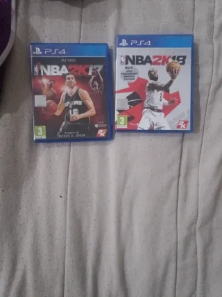 PS4 NBA 2K17 y NBA 2K18