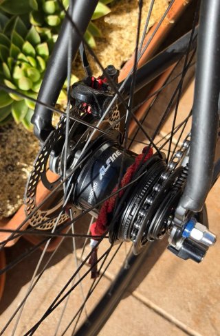 Bicicleta Orbea Orca transmisión Shimano Alfine 11