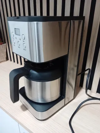 Cafetera SilverCrest Termo Filtro Acero Inox