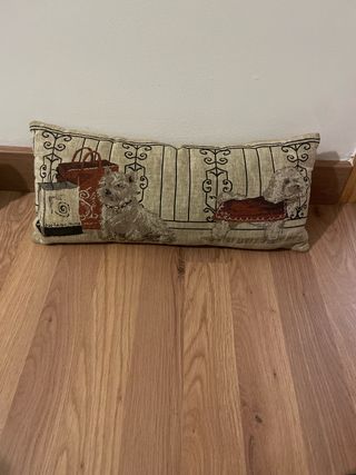 2 Cuscini Decorativi Cani 44x19cm