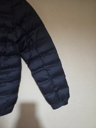 Abrigo ZARA Negro Invierno Hombre