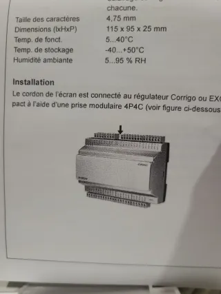 Termostato Regin Blanco