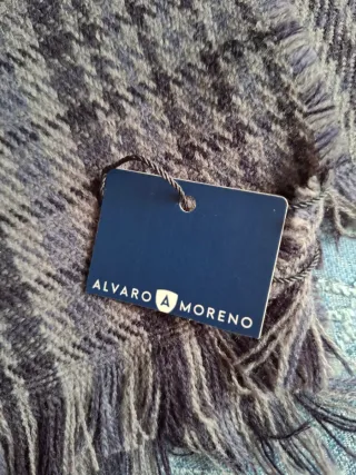 Bufanda grande de hombre, de Álvaro Moreno