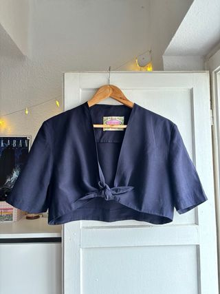 Blusa camisera vintage