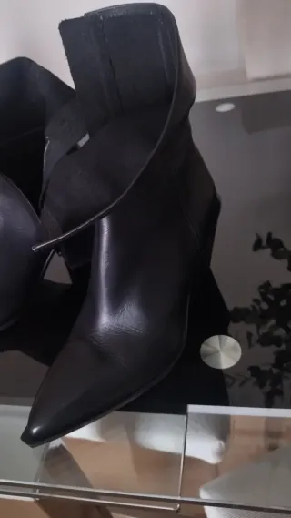 Botines Zara Piel. Sin Estrenar
