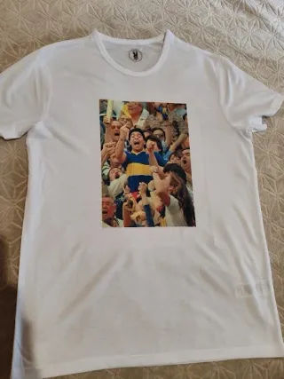 T-shirt Maradona hincha