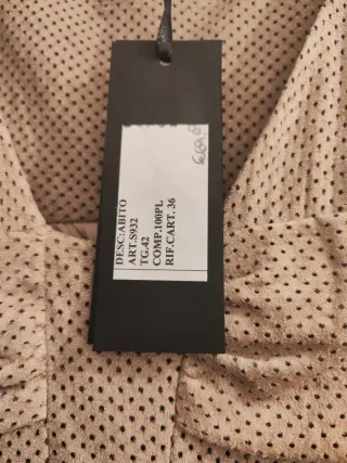 Abito smanicato ecodaino