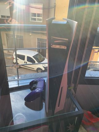 PS5 con Spider-Man 2 y mando