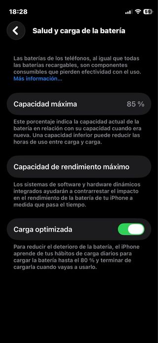 iPhone 12 mini 128GB Batería 85%
