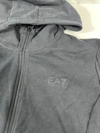 Chaqueta Emporio Armani Negra con Logo